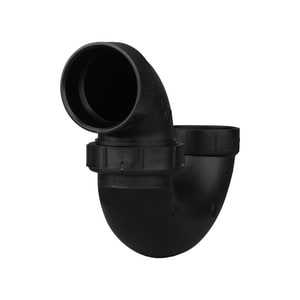 2 Abs Dwv P Trap W/ Plas Nut