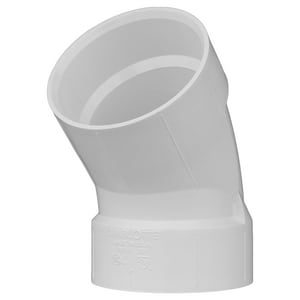 4 Pvc Dwv 45 Ell