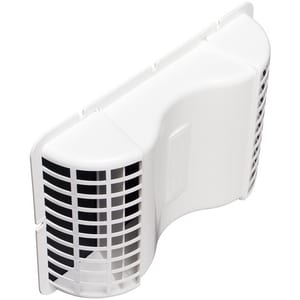 6 Undereave Vent W/ Dmpr Whit