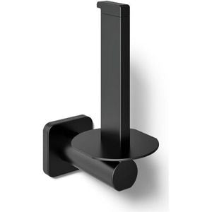 Wall Mount Toilet Tissue Holder in Matte Black