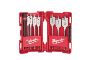 Univ Flt Boring Bit Set 8Pc
