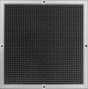 12X12 Alum Egg Crate Rtn