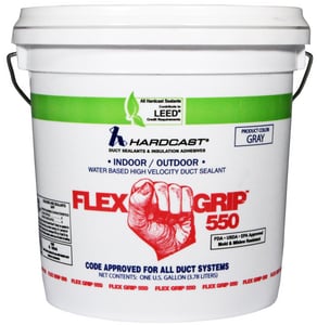 1 Gal Duct Seal Gray Fg550