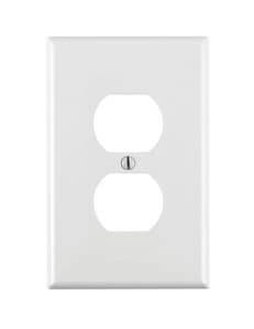 1G Duplex Recept Wall Plt Midway