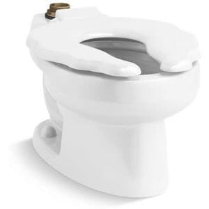 Elong Fm Bowl W/ Seat Whit