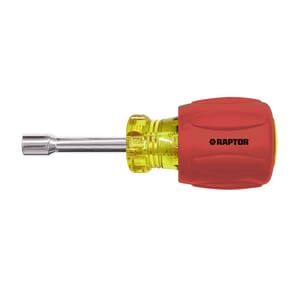 Raptor 1/4 Mag Stubby Nut Drv