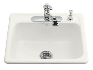 @ 25X22 3H Ci Sink *Mayfie Whit