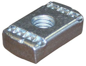 3/8 316 Ss Chan Nut L/ Sprg Thin