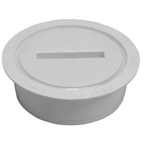 3 in. Solvent Weld Plastic DWV Cleanout