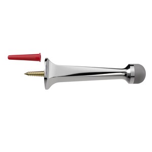 Doorstop Rigid 3.12In Pc Brass