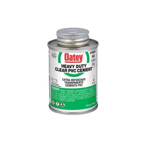 4 Oz Pvc Hd Clr Cmnt