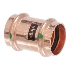1 in. Copper Press Coupling with Stop