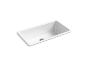 33X19 0H 1B Ci Frmd Kitc Sink Whit