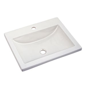 21X17-3/4 Vc Cntr H Lav Sink Whit
