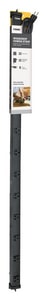 12-Out 4Ft Mtl Pwr Strip 6Ft Cord