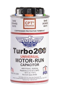 2.5-67.5 Mfd 440V Turbo 200 Rnd Cap