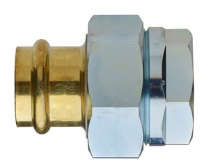 Lf 1-1/2X1-1/2 Brs Pxf Dielec Union