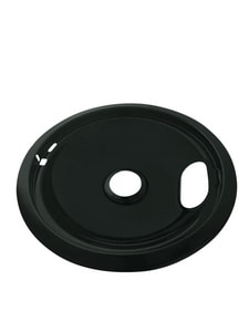 8 Whirlpool Bowl Porc Blk 6/Pk