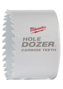 2-5/8 Hole Dozer W/ Carb Teeth