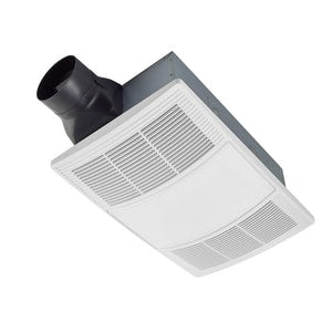 110 cfm Bathroom Exhaust Fan in White