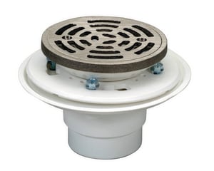 2 Pvc Adj Shwr Drn W/ Hd Strn