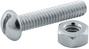 1/4 20X1 Rh Stove Blt W/ Nut 25Pk