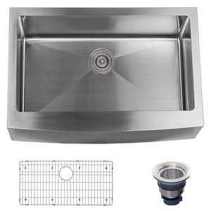 30 Uc Sgl Basin Ss Kitc Sink W/Apn