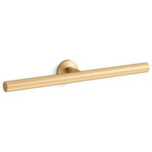 16 in. Towel Bar in Vibrant Brushed Moderne Brass