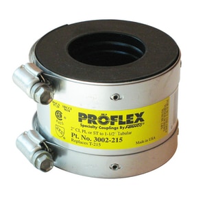 2 Ci Pvc / Stl X 1-1/2 Tubular Coup
