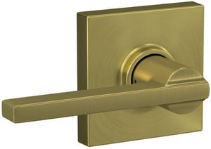 Latitude Passage Door Lever Set With Collins Trim