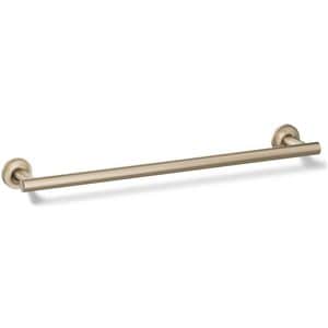18 in. Towel Bar in Vibrant Brushed Bronze