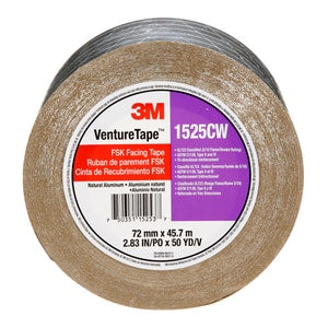 3X50 Yd Silv Fsk Facing Tape