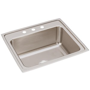 25X22 3H 1B Dp Ss Sink *Luster