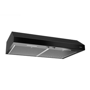 30 in. Convertible Range Hood in Black
