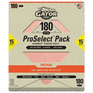 180 µm Sandpaper (Pack of 15)