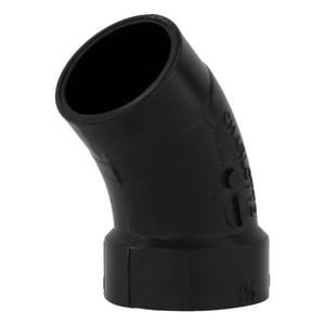 1-1/2 Abs Dwv St 45 Ell