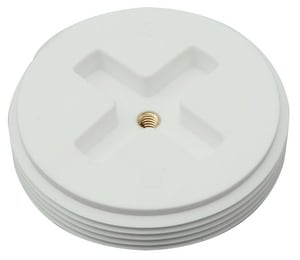 4 Pvc Cs Co Plug W/ Thrd Brs Ins