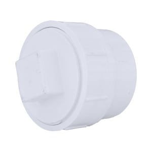 4 Pvc Dwv Ftg Co Adpt W/Plug