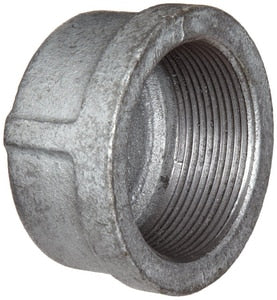 1-1/2 Galv Mi 150# Cap