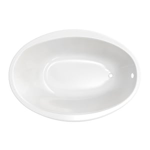 58X38 Acr Oval Bath *Lansford Whit