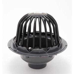 3 Pvc Roof Drn W Abs Dome