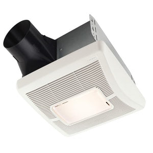 Ccy 110 Cfm Vent Fan W/ Lght Whit