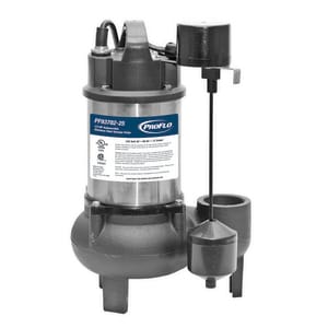 1/2 HP 120V Cast Iron Stainless Steel Sewage Pump