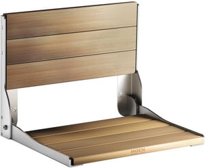 Wm Folding Wood Bath Seat