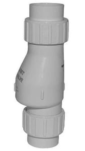 Quiet Chk Vlv 2 Pvc/Clear