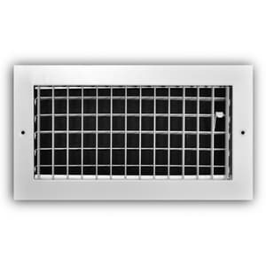 12X6 Alum S/Wall Adj Reg Whit