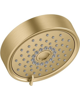 Multi Function Showerhead in Vibrant® Brushed Moderne Brass