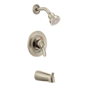 Single Handle Bathtub & Shower Faucet in Brushed Nickel (Trim Only)