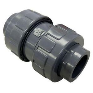 1-1/4 Pvc T/U Ball Chk Vlv Epdm