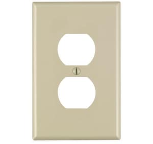 1G Duplex Recept Wall Plt Midway Iv